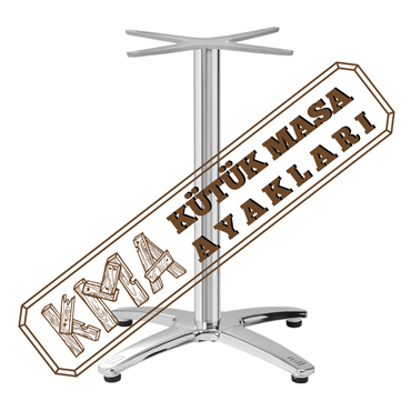 Paslanmaz Metal Masa Ayağı