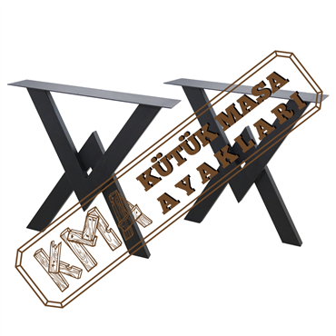 Vakko Model Kütük Masa Ayağı