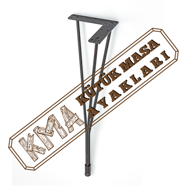 Kütük Firkete Masa Ayak